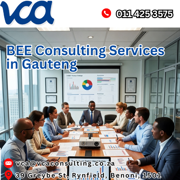 BEE Consulting Services in Gauteng - VCA Consulting