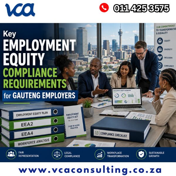 Key Employment Equity Compliance Requirements for Gauteng Employers