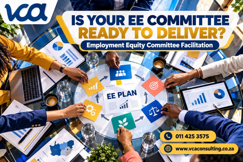 Employment Equity Committee Facilitation in Gauteng, VCA Consulting